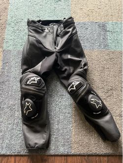 Alpinestars Track v2 Leather racing pants size 46