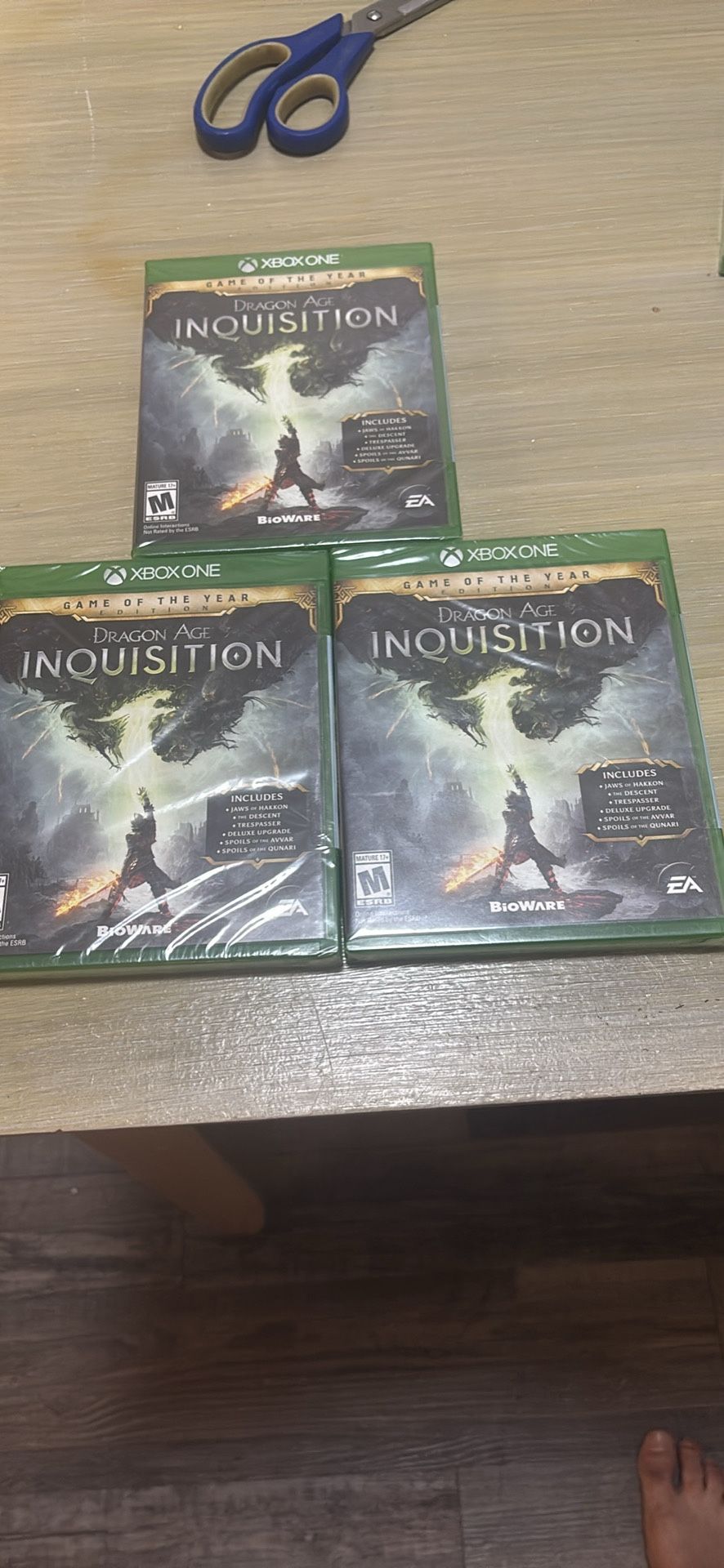 Dragon Age: Inquisition (Microsoft Xbox One, 2015) GOTY Game of the Year SEALED!