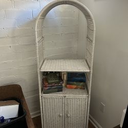 Wicker Cabinet