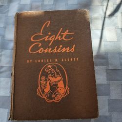 Eight cousins by Louisa M Alcott used book hard cover illustrated by Erin l hess