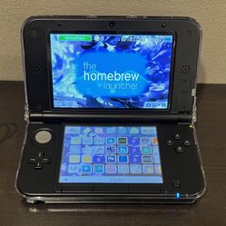 Nintendo 3DS XL Blue 128 gb Micro SD card with adapter Card HBN Twilight