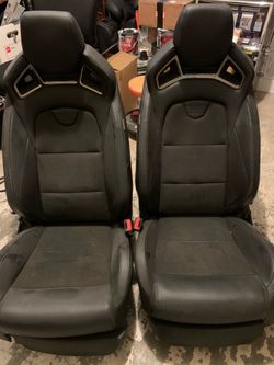 Recaro Seats  Cadillac ATS V Leather w Suede