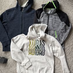 3 Boys Hoodies - Large
