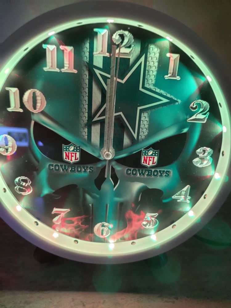 Dallas Cowboys Clock 