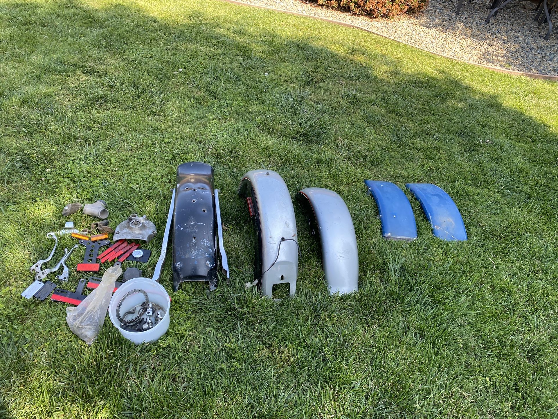 Harley Davidson Fenders And Misc Parts