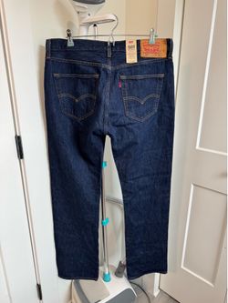 Levi’s 501 Original Men’s Jeans Dark Blue W36 L34 New with Tags