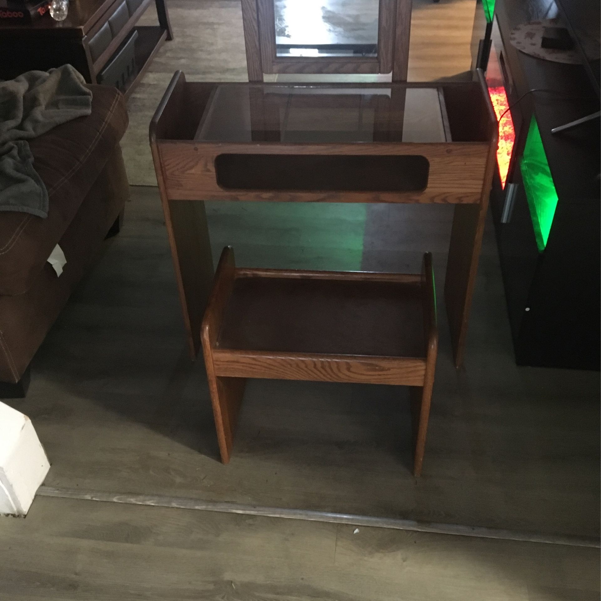 Wooden Vanity/Makeup Table