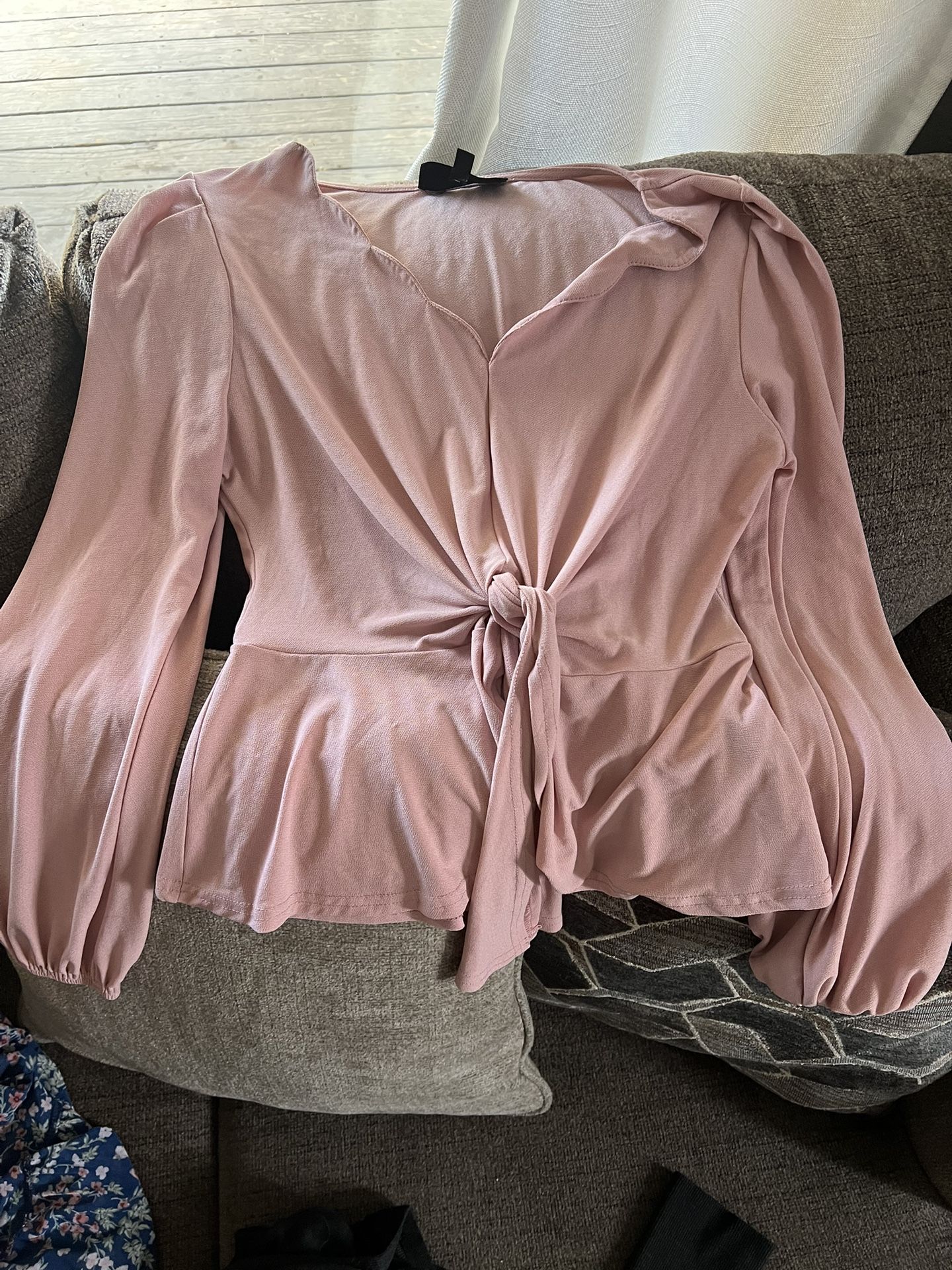 Pink Dressy Top