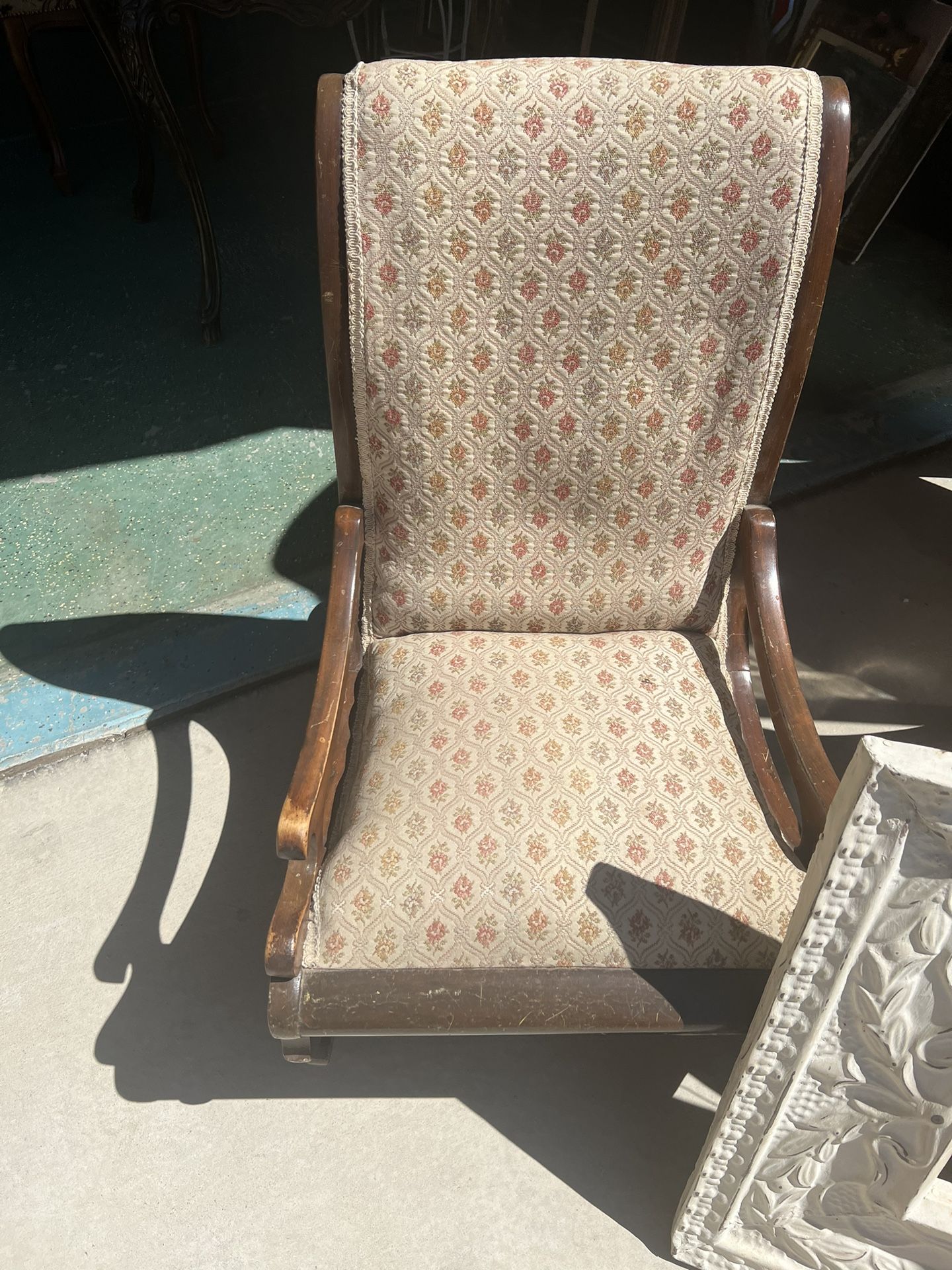 Small Kid Rocking Chair Nice All Mahogany Wood