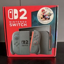 Nintendo switch 2 with Mario kart bundle 