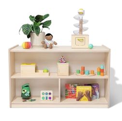 LOVEVERY Montessori Playshelf  Storage Cabinet