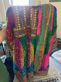 Afghan Dress afghani Clothes