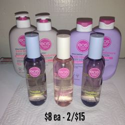 EOS LOTIONS / BODY SPRAYS