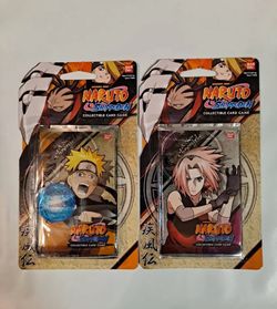Naruto Blister Packs 2005 Sealed