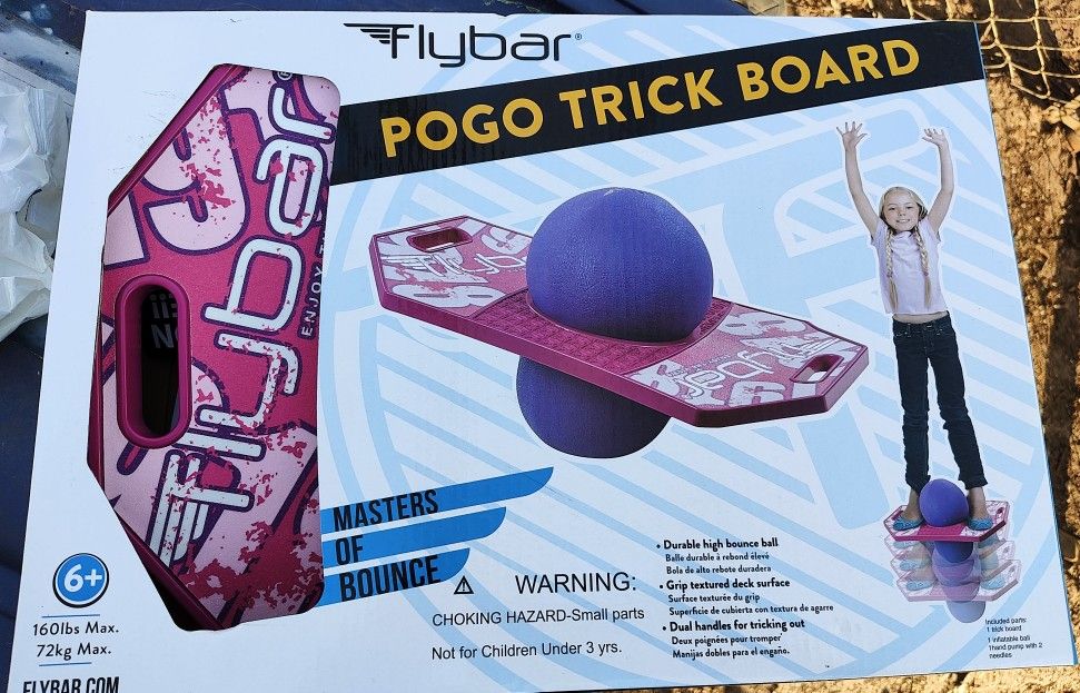 Brand New Flybar Pogo Trick Board .