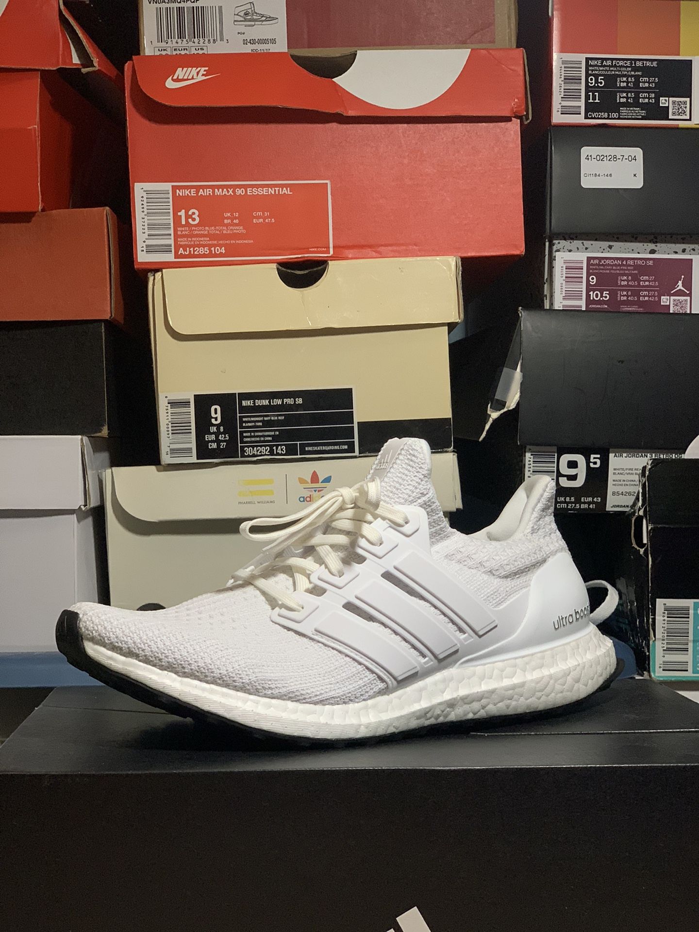 Adidas Ultra Ultra Boost Triple White Size 11 Adidas Ultra Boost