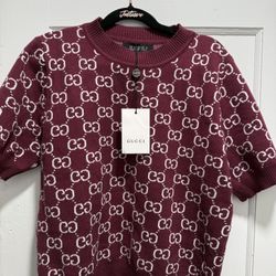 GG cotton crewneck top