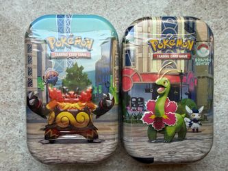 Two (2) Pokemon Luminois City Mini Tins sealed