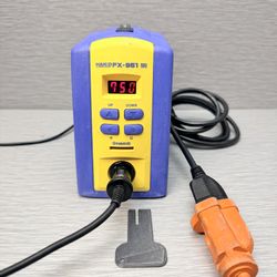 Hakko FX951 Soldering Station Controller, Power Cable And Key Tested Working