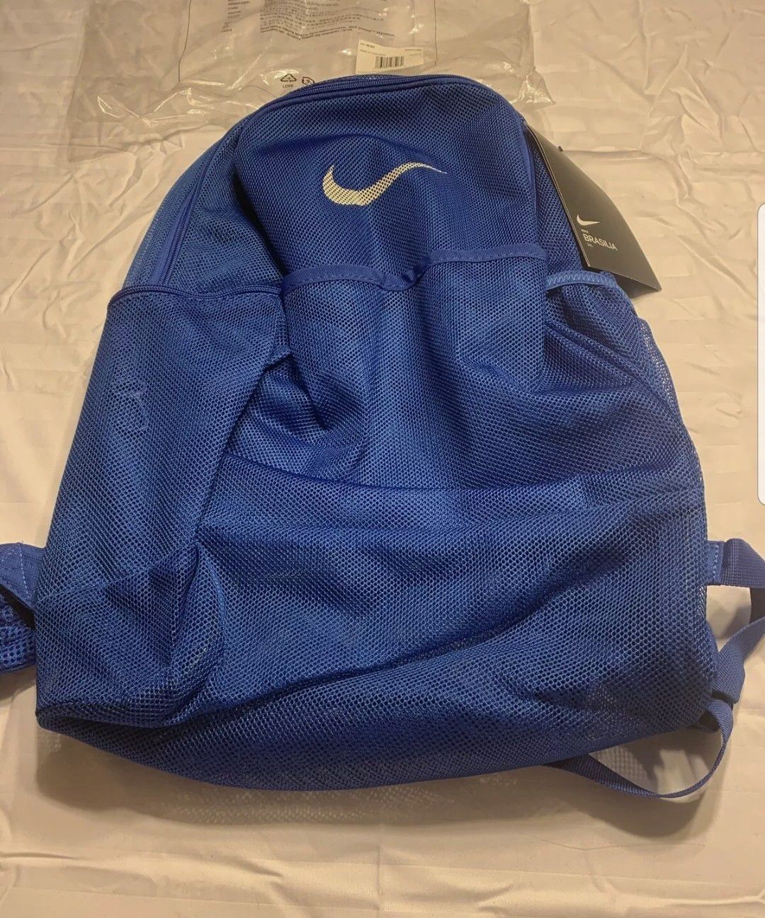 NIKE Brasilia Mesh Backpack 9.0 24L Royal BA6050-480