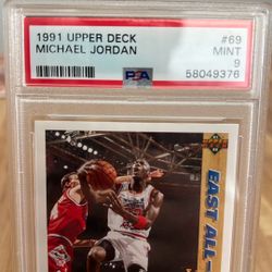 1991 Upper Deck Basketball Michael Jordan All-Star