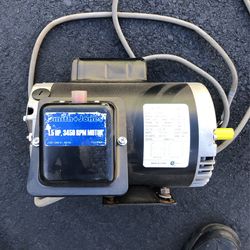 1&1/2 HP Motir