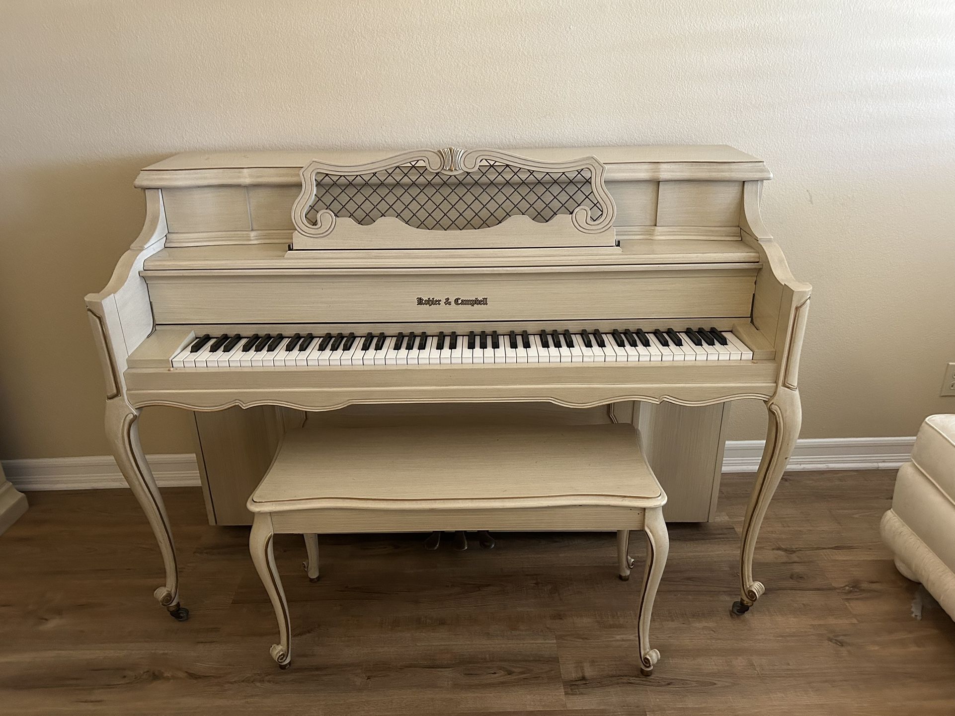 Upright Kohler And Campbell Piano