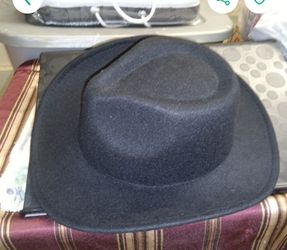 Black  cowboy 🤠 hat Like New