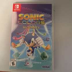 Sonic Colors Ultimate Switch