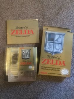Nintendo Zelda.   Original. With Box …Clean!!!
