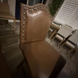 Leather Counter Height Stools