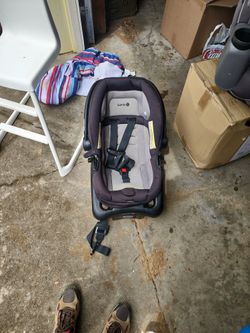 Used Safety 1st Baby Car Seat