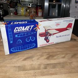 Vintage mint balsa wood plane model kit