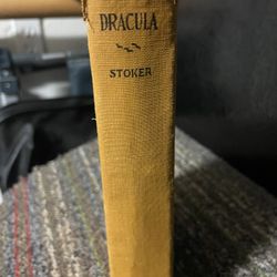 Dracula orange version first edition 1897