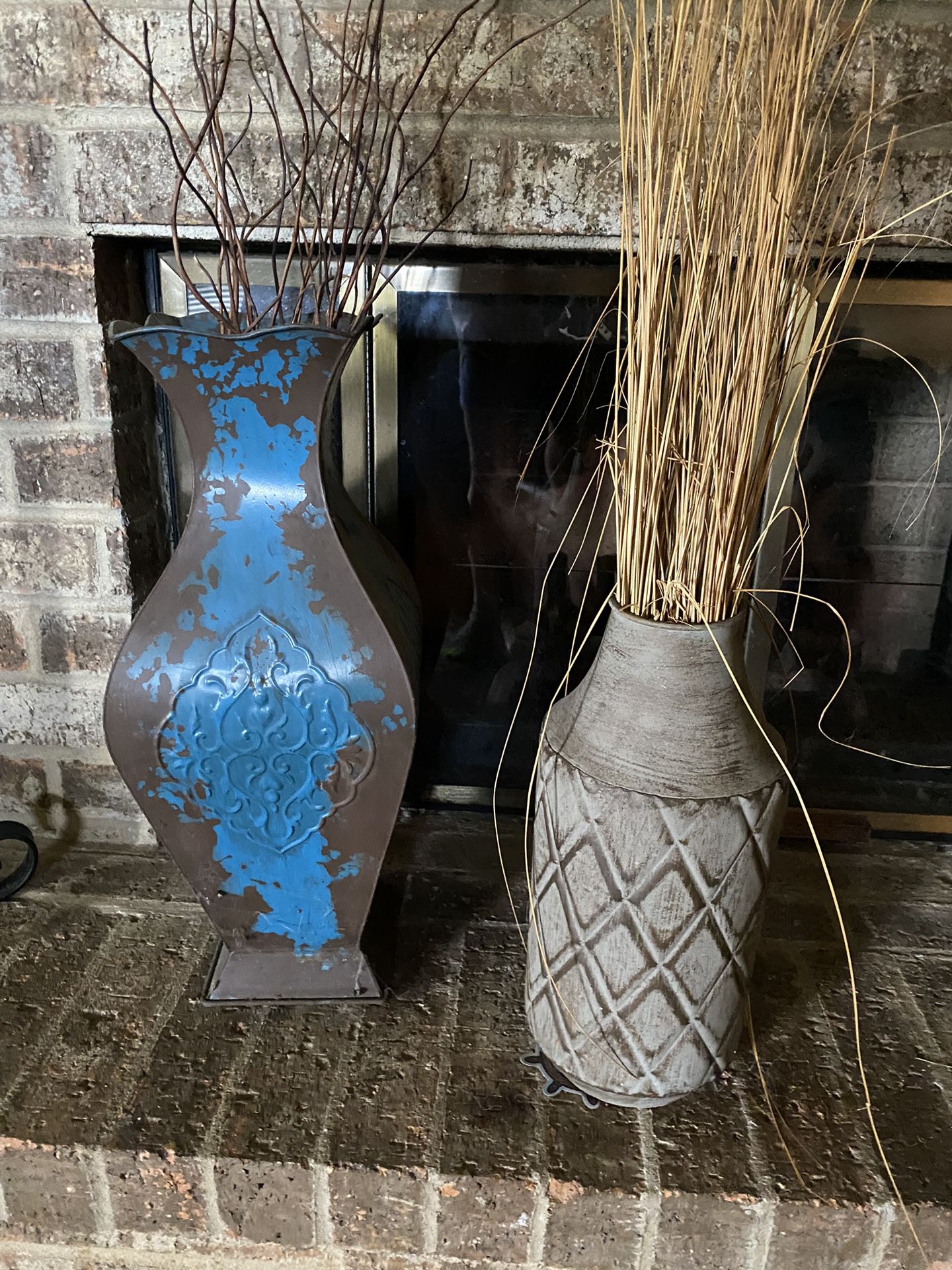 Metal Decorative Vases