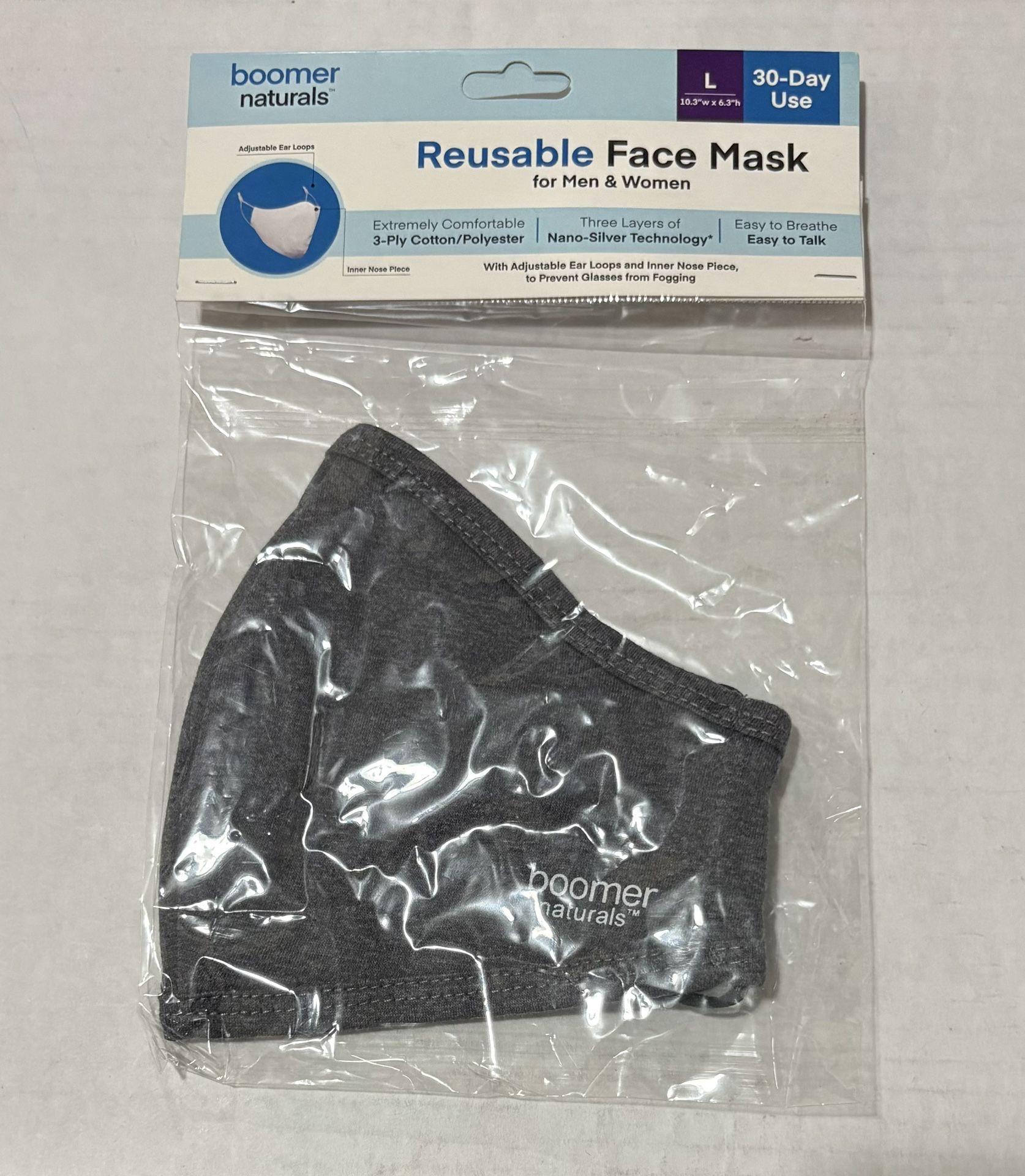 Boomer Naturals Face Mask Large