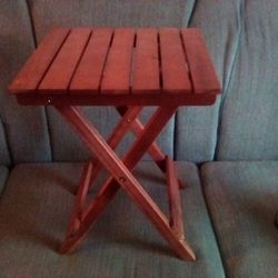 Folding Side Table
