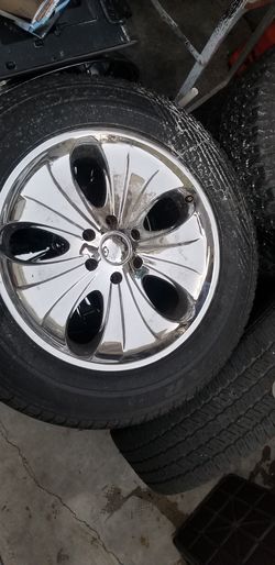 22" chrome rims