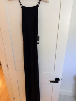 Long Black Dress Size M
