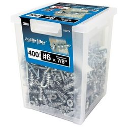 400 Count Of Cobra #6 7/8 Dry Wall Anchors 