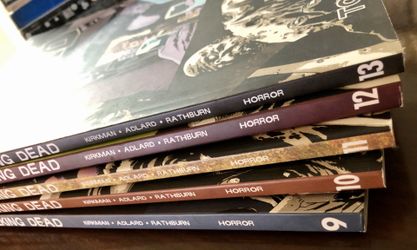 The Walking Dead Comics (Mint Condition) issues 9,10,11,12,13