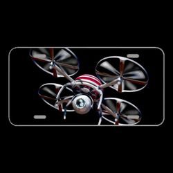 License Plate Novelty Car Front Quadrocopter Camera Drone Fly