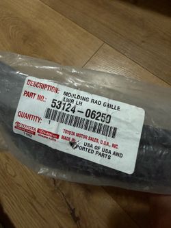 Genuine Toyota Grille Molding 53124-06250 New OEM