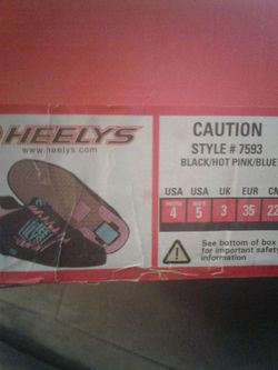 Heelys size 4