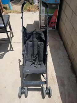 Jeep PowerGlyde Plus Stroller by Delta Children in black,