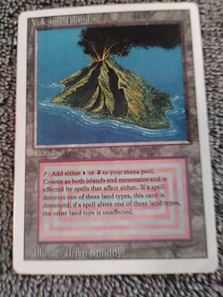 MTG Volcanic Island