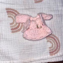 Cute Littel Pink Jacket And Dress 