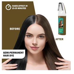 Azonbey Brown Hair Dye, Hair Dye Shampoo for Women,Hair Color for Gray Hair Coverage
