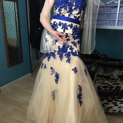 Royal Blue Prom Dress