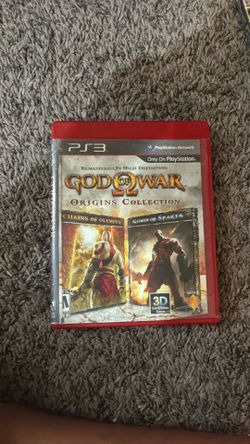 PS3 God of warfare original collection